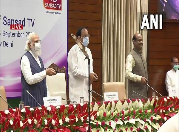 ‘Sansad TV’ Launched by PM Narendra Modi, Vice President M Venkaiah Naidu, Lok Sabha Speaker Om Birla Today