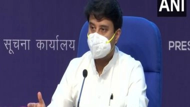 India News | Incentives of Rs 120 Crore to Be Given in 3 Years Under PLI Scheme for Drones, Components: Jyotiraditya Scindia