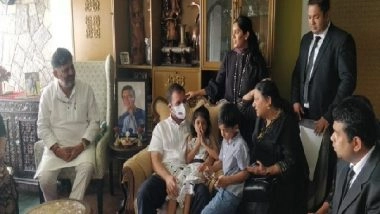 India News | Rahul Gandhi Meets Family Members of Late Senior Party Leader Oscar Fernandes