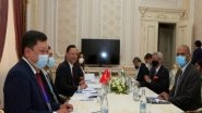 World News | Jaishankar Meets Kyrgyz Foreign Minister, Agrees to Strengthen Traditional Cooperation on Regional, Multilateral Issues