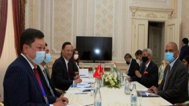 World News | Jaishankar Meets Kyrgyz Foreign Minister, Agrees to Strengthen Traditional Cooperation on Regional, Multilateral Issues