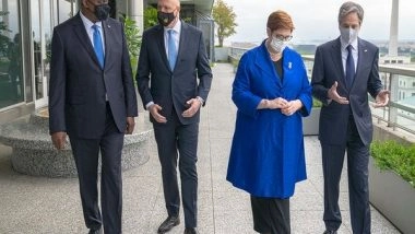 World News | US, Australia Pledge to Strengthen Ties with Taiwan