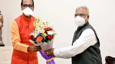 India News | Madhya Pradesh CM Meets Governor, Informs Him of Ongoing Public Welfare Schemes