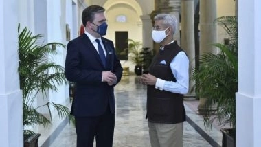 World News | Jaishankar Holds 'fruitful Discussions' with Serbian Counterpart