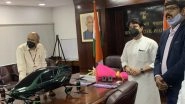 India News | Asia's First Hybrid Flying Car to Transport People, Provide Medical Emergency Services: Civil Aviation Minister Jyotiraditya Scindia