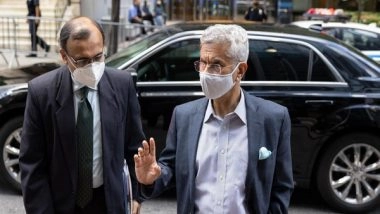 World News | Tirumurti Welcomes Jaishankar in New York Ahead of UNGA High Level Week