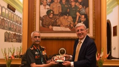 World News | Indian Army Chief Meets Italian Envoy, Discusses Bilateral Cooperation