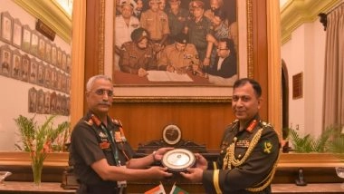 World News | Gen Naravane Meets Bangladesh Army's Quarter Master General