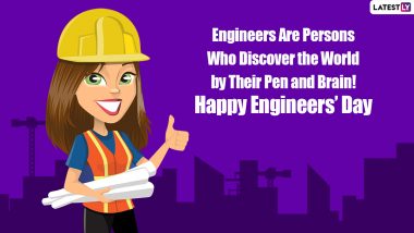 Happy Engineer’s Day 2022 Wishes & HD Images: Celebrate Visvesvaraya Jayanti by Sharing Exciting Quotes, WhatsApp Messages & Wallpapers With All the Engineers