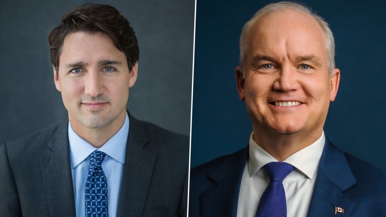 Canada Elections 2021: Canadians Vote to Elect 44th Parliament Today, Justin Trudeau Faces Strong Competition from Erin O'Toole; Know All About The Parliamentary Polls