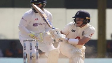 Sports News | Eng Vs Ind, 4th Test: Ali, Bairstow Back to Pavilion as Ollie Pope Put Hosts in Driver Seat (Tea, Day 2)