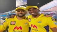 Sports News | IPL 2021: I Call Dwayne Bravo My Brother, Reveals MS Dhoni