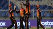 Sports News | IPL 2021: Holder's Brilliant Performance Kept Match Competitive, Says Kane Williamson