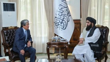 World News | Afghanistan's Acting FM Discusses Trade Relations with Kazakh Envoy