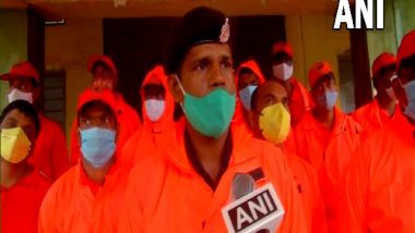 India News | Cyclone Gulab: NDRF Conducts Mock Drill of Rescue, Relief Operations in Andhra's Kalingapatnam