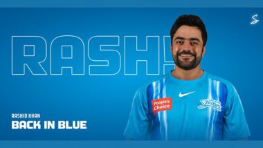 Rashid Khan Re-Signs For Adelaide Strikers Ahead of Upcoming BBL