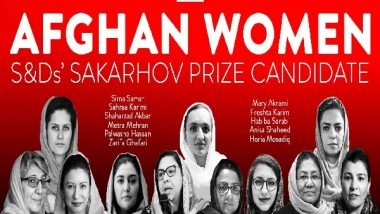 World News | European Group Nominates 11 Afghan Women for Human Rights Award