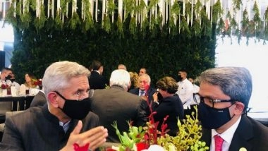 World News | Jaishankar Meets Bangladeshi Counterpart at Mexico's 200th Independence Day Celebrations