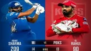 Sports News | IPL 2021: Mumbai Indians Win Toss Against Punjab Kings, Opt to Bowl