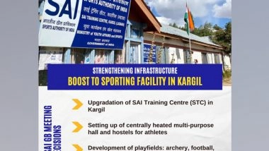 Sports News | SAI to Provide Better Sports Facility in Kargil by Upgrading Training Centre