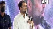 India News | Rahul Gandhi Attacks PM Modi in Kerala, Says Congress Committed to Building Bridges Between People