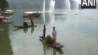 India News | Cleanliness Drive of Dal Lake in Srinagar in Full Swing