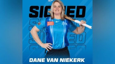 Sports News | Adelaide Strikers Sign Dane Van Niekerk for Upcoming WBBL