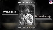 Sports News | Former India Wicket-keeper Vijay Dahiya Named UP Head Coach