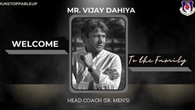 Sports News | Former India Wicket-keeper Vijay Dahiya Named UP Head Coach