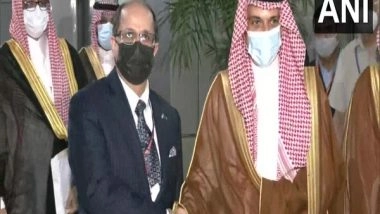 World News | Saudi Foreign Minister Arrives in Delhi for Talks with Jaishankar, to Call on PM Modi