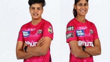 Sports News | Sydney Sixers Sign Shafali Verma, Radha Yadav for Upcoming WBBL