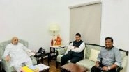 India News | Devendra Fadnavis Meets Amit Shah, Discuss Goa Assembly Polls, Maharashtra Rains