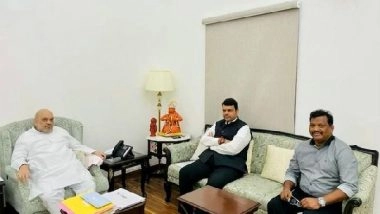 India News | Devendra Fadnavis Meets Amit Shah, Discuss Goa Assembly Polls, Maharashtra Rains
