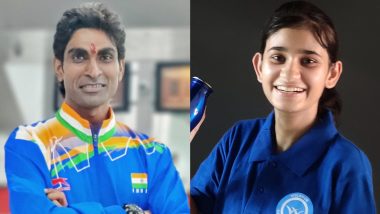 Palak Kohli & Pramod Bhagat at Tokyo Paralympics 2020, Badminton Live Streaming Online: Know TV Channel & Telecast Details for Mixed Doubles SL3 SU5 Group B Match 1 Final Coverage