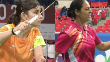 Palak Kohli & Parul Parmar at Tokyo Paralympics 2020, Badminton Live Streaming Online: Know TV Channel & Telecast Details for Women's Doubles SL3 SU5 Group B Match 1 Coverage