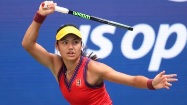 Emma Raducanu vs Maria Sakkari, US Open 2021 Live Streaming Online: How To Watch Free Live Telecast of Women’s Singles Tennis Match in India?