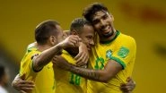 Brazil 2&ndash;0 Peru, FIFA World Cup 2022 CONMEBOL Qualifiers: Neymar on Target As Selecao Extend Unbeaten Run, Retain Top Spot in Points Table