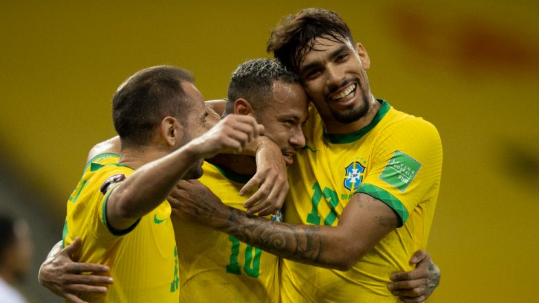 Brazil 2–0 Peru, FIFA World Cup 2022 CONMEBOL Qualifiers: Neymar on Target As Selecao Extend Unbeaten Run, Retain Top Spot in Points Table