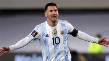 Lionel Messi Nets Scintillating Hat-Trick Against Bolivia in FIFA World Cup 2022 CONMEBOL Qualifiers (Watch Full Video)