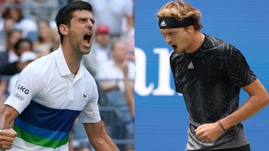 Novak Djokovic vs Alexander Zverev, US Open 2021 Live Streaming Online: How To Watch Free Live Telecast of Men’s Singles Tennis Match in India?