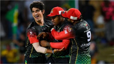 CPL 2021 Live Streaming Online on FanCode, Guyana Amazon Warriors vs St Kitts and Nevis Patriots: Watch Free Live TV Telecast of Caribbean Premier League T20 Cricket Match on Star Sports in India