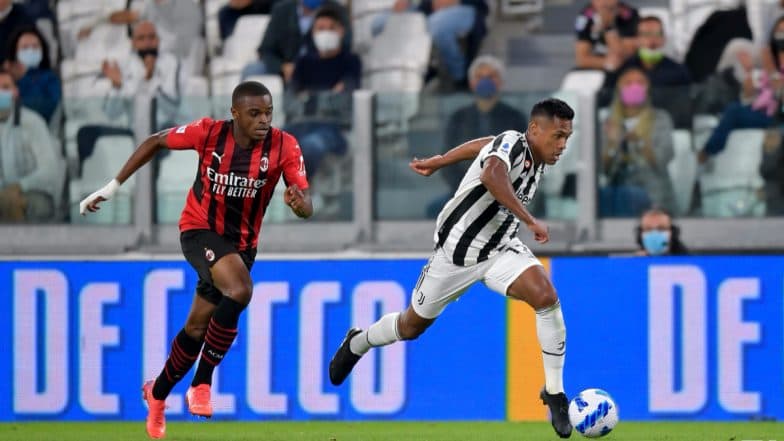 Juventus 1–1 AC Milan, Serie A 2021–22: Bianconeri Held at Home, Drop Down to Relegation Zone After Remaining Winless This Season (Watch Goal Highlights)