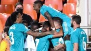 Valencia 1&ndash;2 Real Madrid, La Liga 2021&ndash;22: Los Blancos Maintain Unbeaten Run To Go Top of Points Table
