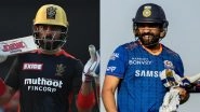 RCB vs MI, Dream11 Team Prediction IPL 2021: Tips To Pick Best Fantasy Playing XI for Royal Challengers Bangalore vs Mumbai Indians Indian Premier League Season 14 Match 39