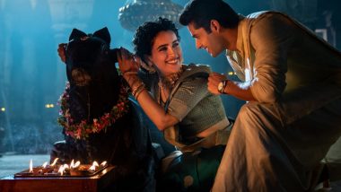 Meenakshi Sundareshwar: First Glimpse of Abhimanyu Dassani and Sanya Malhotra’s Rom-Com Unveiled at Netflix’s TUDUM Event! (Watch Video)