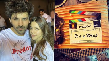 Freddy: Kartik Aaryan and Alaya F Wrap Up The Film's Shoot; Theatrical Release of the Romantic Thriller Announced! (View Pics)