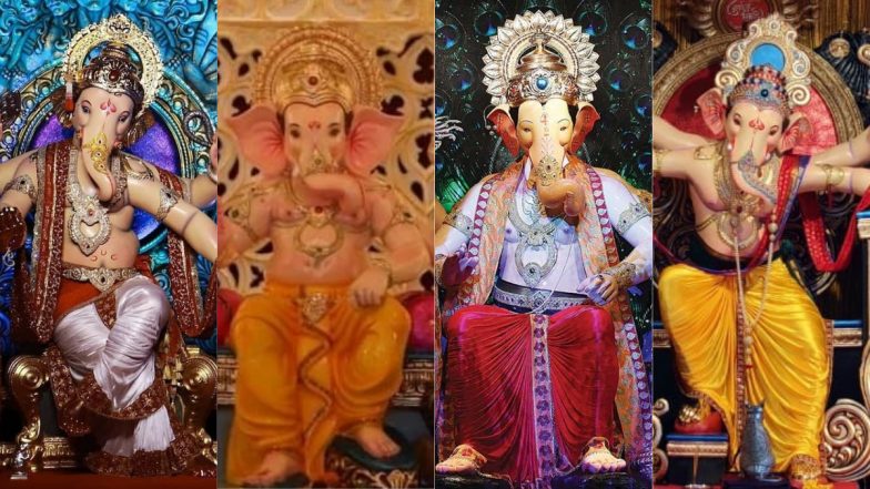 Ganesh Chaturthi 2021 Digital Darshan: From Lalbaugcha Raja to Andhericha Raja, Get Live Streaming Details of Online Aarti and Darshan of Famous Ganpati Mandals in Mumbai and Pune