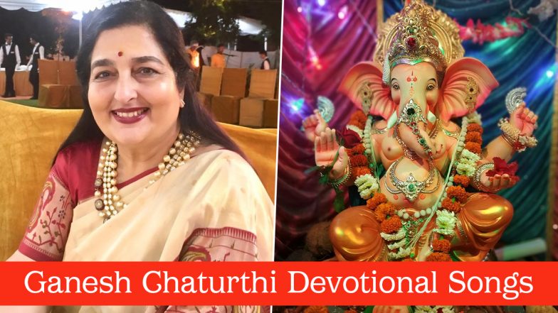 Ganesh Aarti by Anuradha Paudwal for Ganesh Chaturthi 2021: ‘Jai Ganesh Jai Ganesh Deva’ Full Song With Lyrics Video To Play During Ganeshotsav