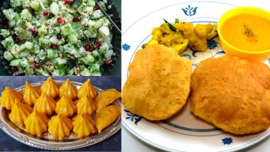 Ganesh Chaturthi 2021 Dishes With Recipe Videos: From Khamang Kakdi to Modak, 5 Traditional Items You Must Savour During Ganpati Utsav