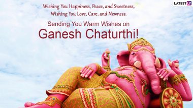 Ganesh Chaturthi 2021 Greetings: Wishes, Messages and HD Images To Share  and Celebrate Ganpati Bappa's Arrival